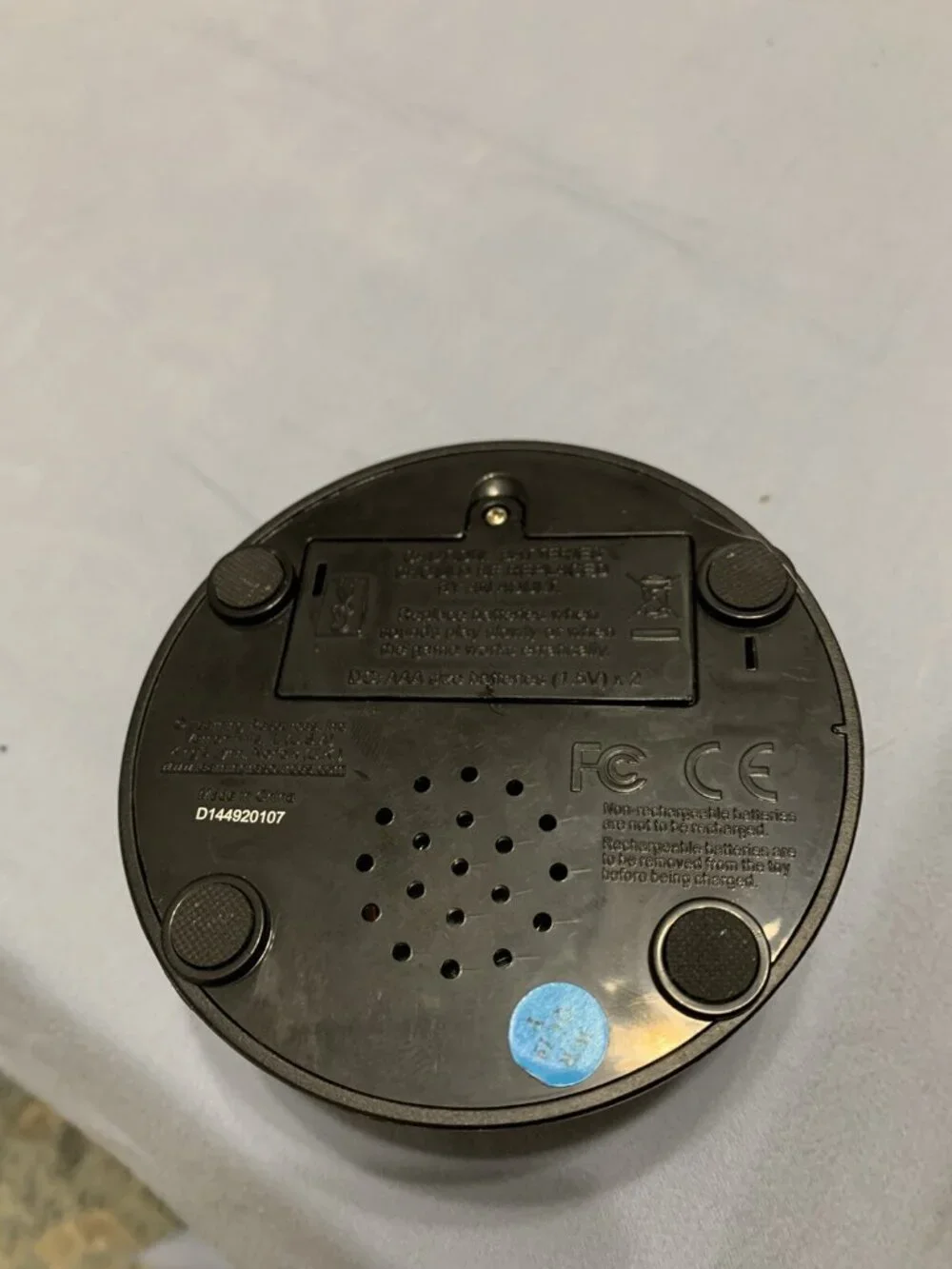 Fun Orange Light Up Push Buzzer With Sound! Learning Resources LRNLER3776